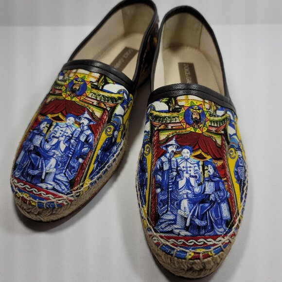 DOLCE & GABBANA TRIBAL ESPADRILLES - Picture 3 of 17